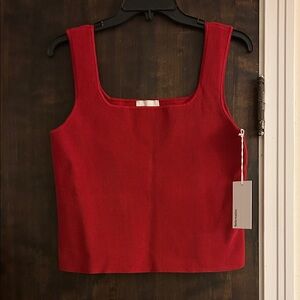 Reformation Ribbed Tank Top